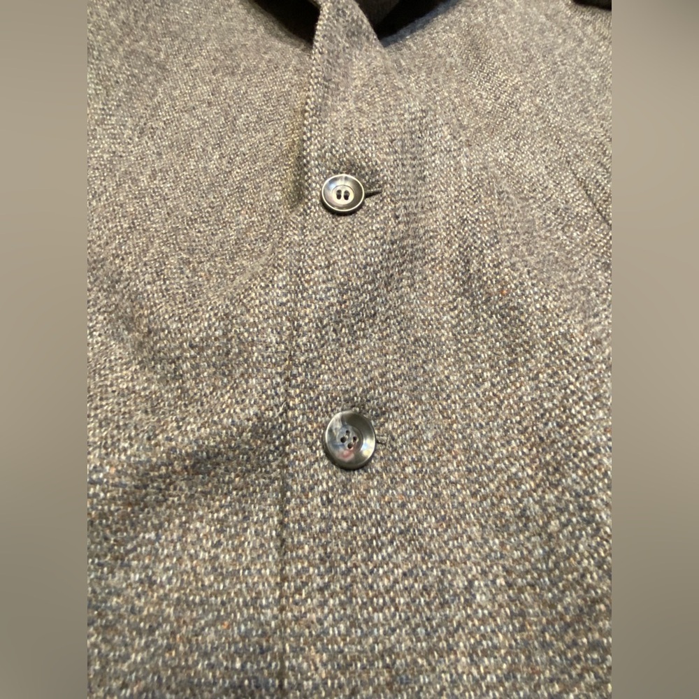 Warren Sewell vintage gray tweed wool suit sports jacket. 42R - Picture 10 of 12